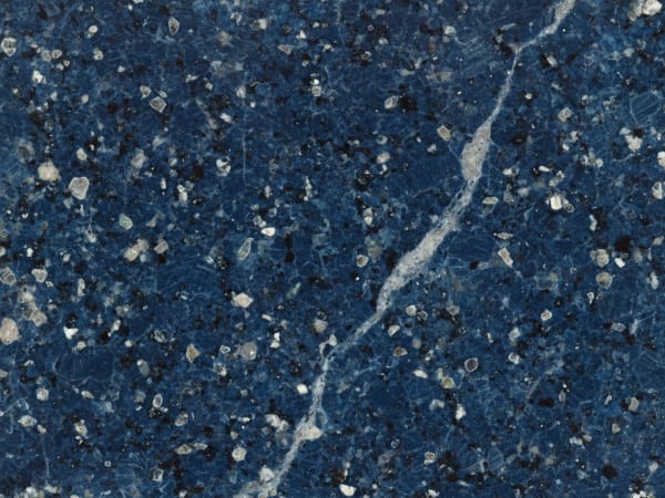 Dark Bahia granite polished slab surface texture — Blue tones, quarried from Brazil