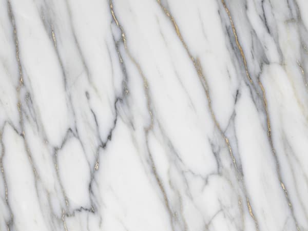 Fantasy River marble polished slab surface texture — White tones, quarried from Brazil