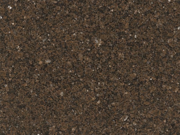 Imperial Brown granite polished slab surface texture — Brown tones, quarried from India
