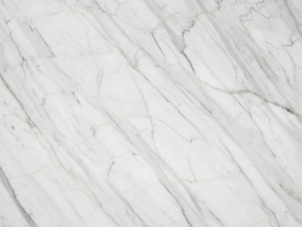 Imperial Danby marble polished slab surface texture — White tones, quarried from USA (Vermont — Danby)