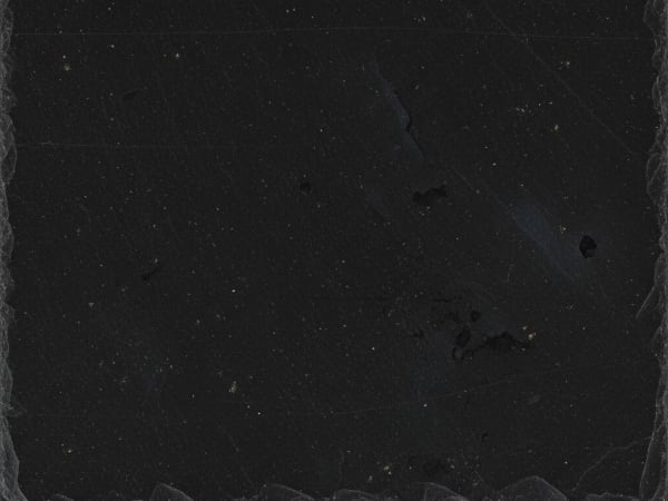 Indian Black Slate slate polished slab surface texture — Black tones, quarried from India