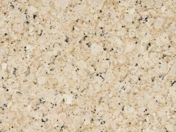 Ivory Brown granite polished slab surface texture — Cream tones, quarried from India