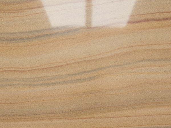 Kandla Grey Sandstone sandstone polished slab surface texture — Tan/Beige tones, quarried from India (Gujarat)
