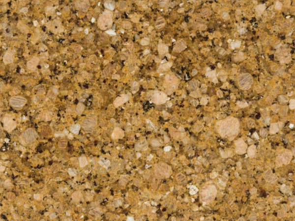 Napoli Gold granite polished slab surface texture — Gold/Yellow tones, quarried from Brazil