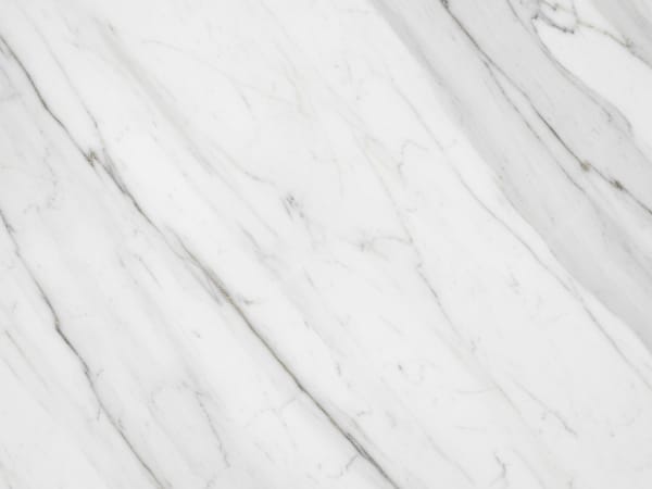 Noble White marble polished slab surface texture — White tones, quarried from Italy / Brazil