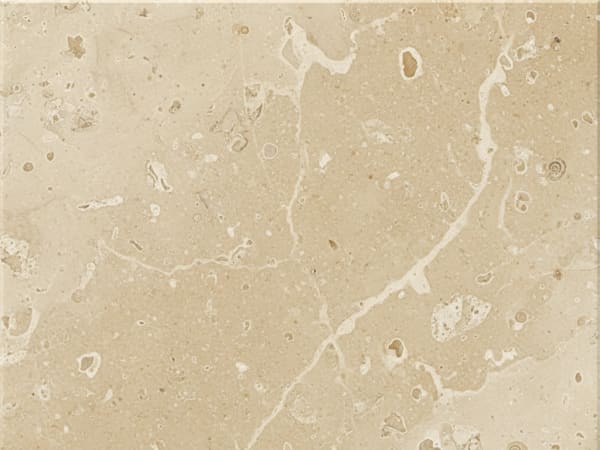 Portland Stone limestone polished slab surface texture — Cream tones, quarried from England