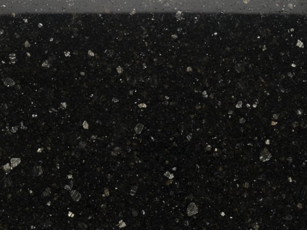 Royal Black granite polished slab surface texture — Black tones, quarried from India
