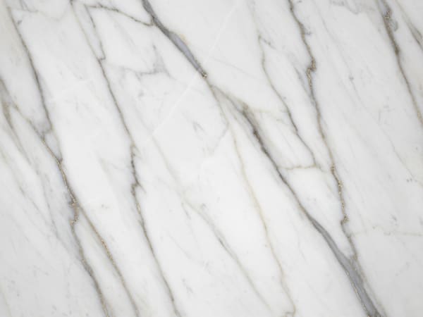 Statuario Antico marble polished slab surface texture — White tones, quarried from Italy (Carrara)
