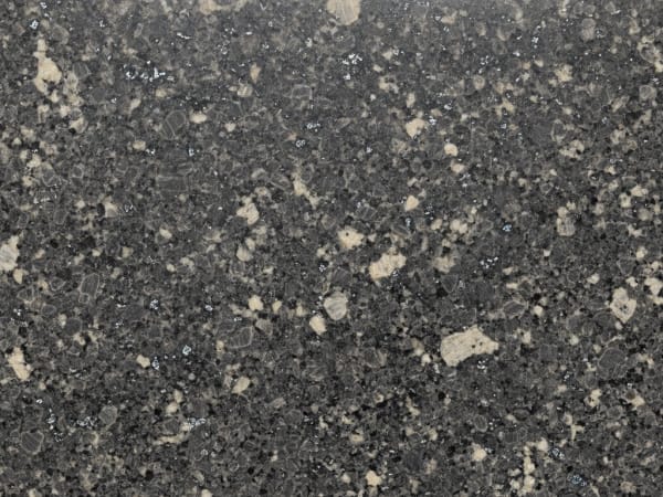 Steel Gray granite polished slab surface texture — Grey tones, quarried from India (Telangana — Karimnagar)