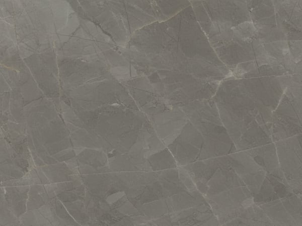 Tesoro Grigio marble polished slab surface texture — Grey tones, quarried from Brazil / Italy