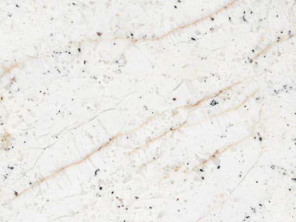 White Torroncino granite polished slab surface texture — White tones, quarried from Brazil