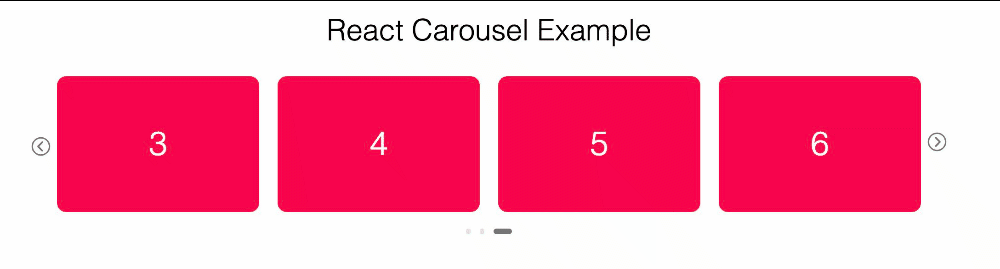 React Responsive Carousel Example