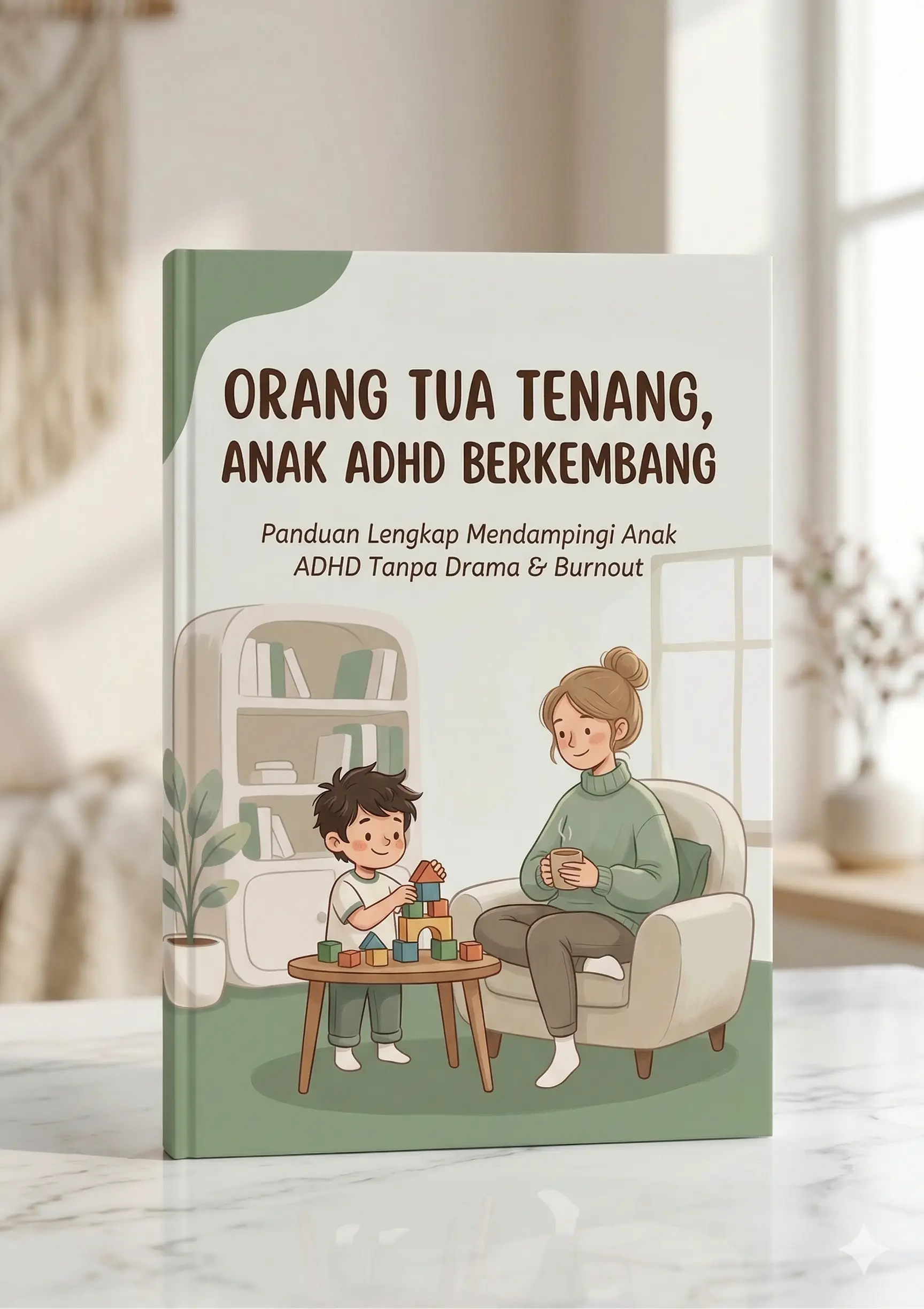 Preview Ebook Orang Tua Tenang Anak ADHD Berkembang