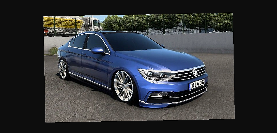 МОД Volkswagen Passat B8 v2.0 ДЛЯ EURO TRUCK SIMULATOR 2