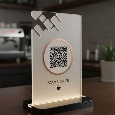 Présentoirs QR code