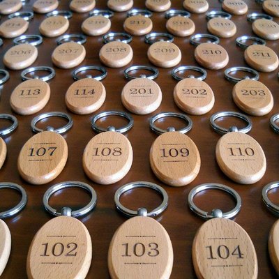 en Bois Personnalisés Gravés