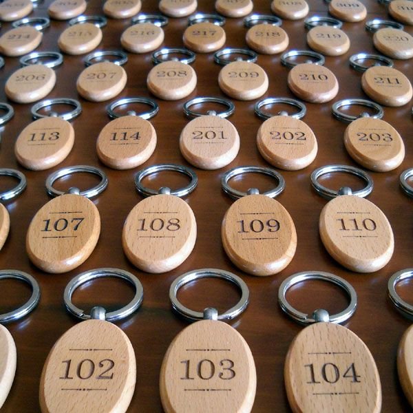 en Bois Personnalisés Gravés