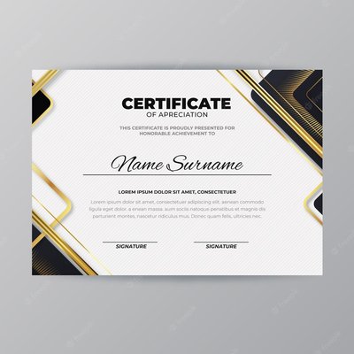 Galerie de papiers diplômes et certificats