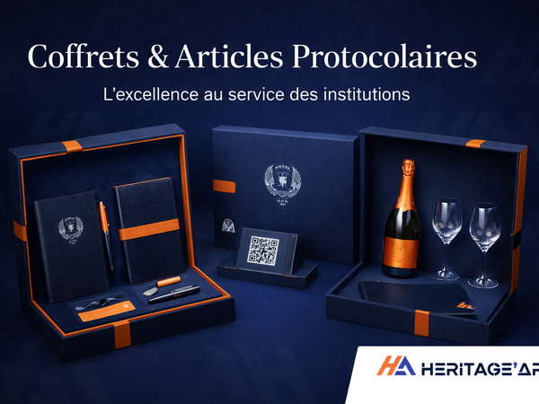 Coffrets & articles protocolaires — Présidence