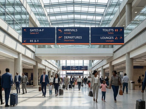 Signalétique Aéroport International Blaise Diagne