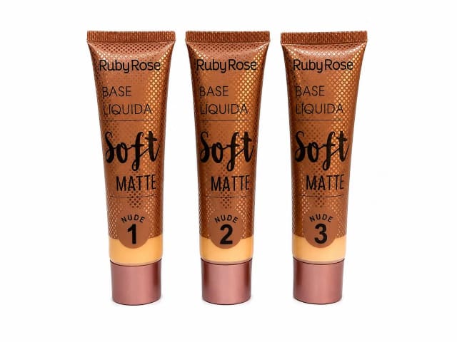 BASE LIQUIDA RUBY ROSE SOFT MATTE NUDE