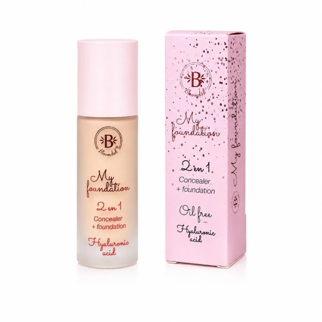 BASE LIQUIDA 2 EN 1 (02-NATURAL BEIGE)