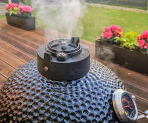 Kamado temperatuur regelen