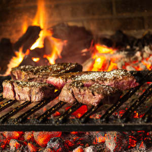 Uitdrogen vlees BBQ