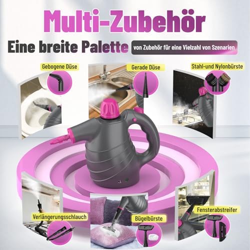 Vue 2 de Nettoyeur Vapeur Portable Haute