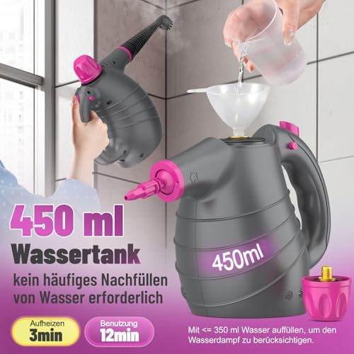 Vue 6 de Nettoyeur Vapeur Portable Haute