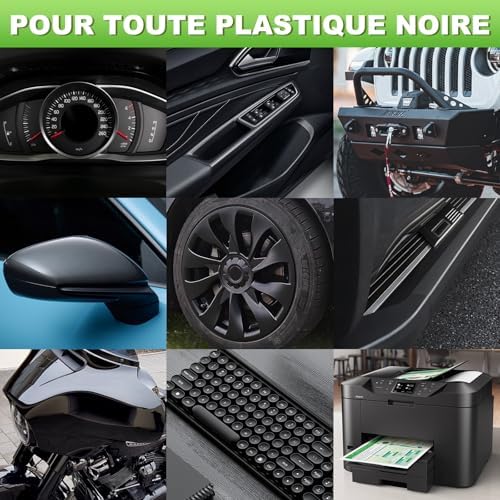 Vue 3 de Renovateur Plastique Noirformule Premium