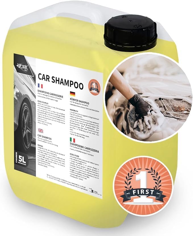 Vue 2 de Shampoing Nettoyant Voiture Efficace
