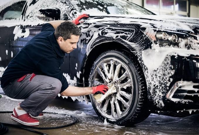 Vue 4 de Shampoing Nettoyant Voiture Efficace