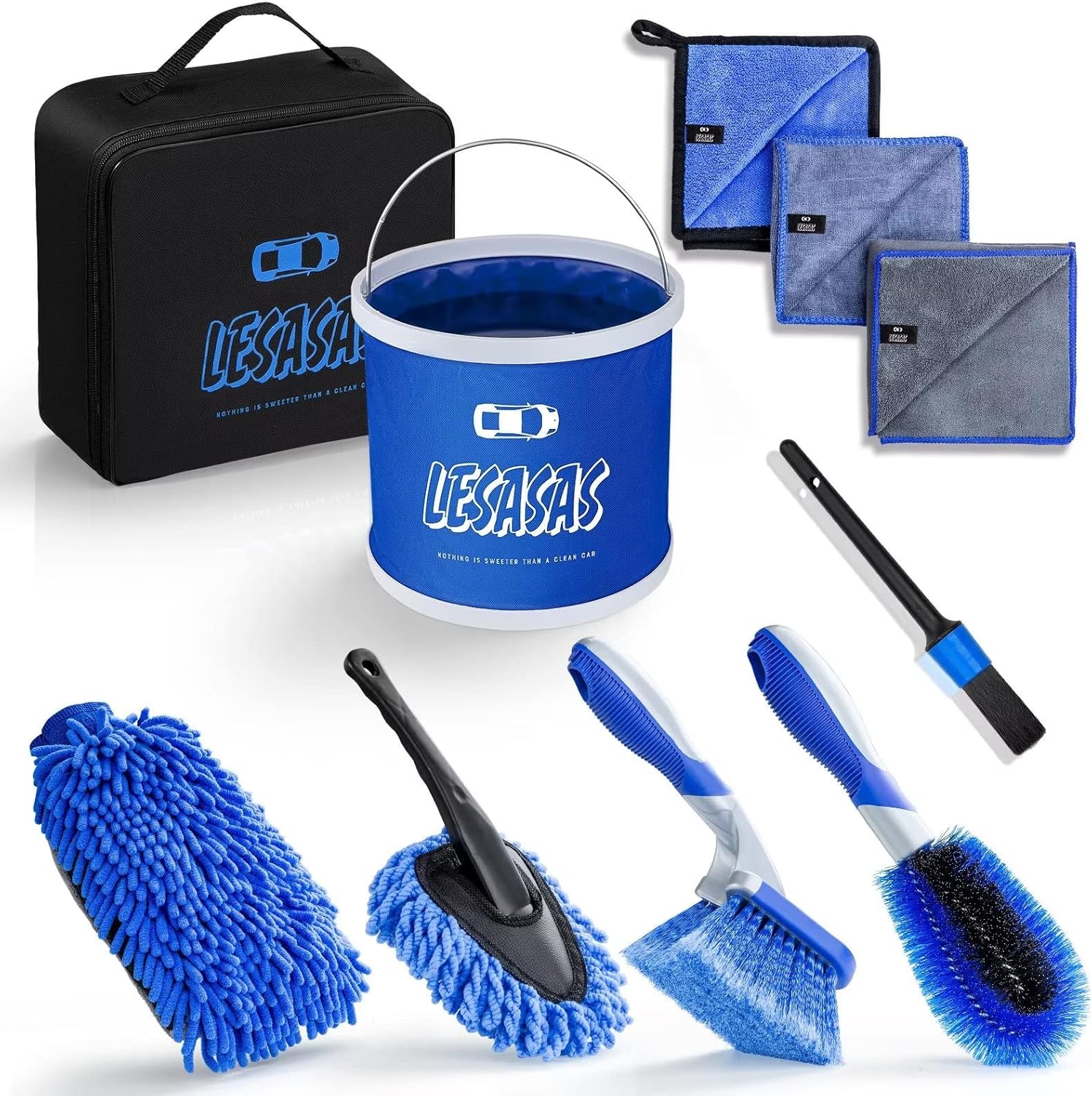 Lesasas Kit Nettoyage Voiture