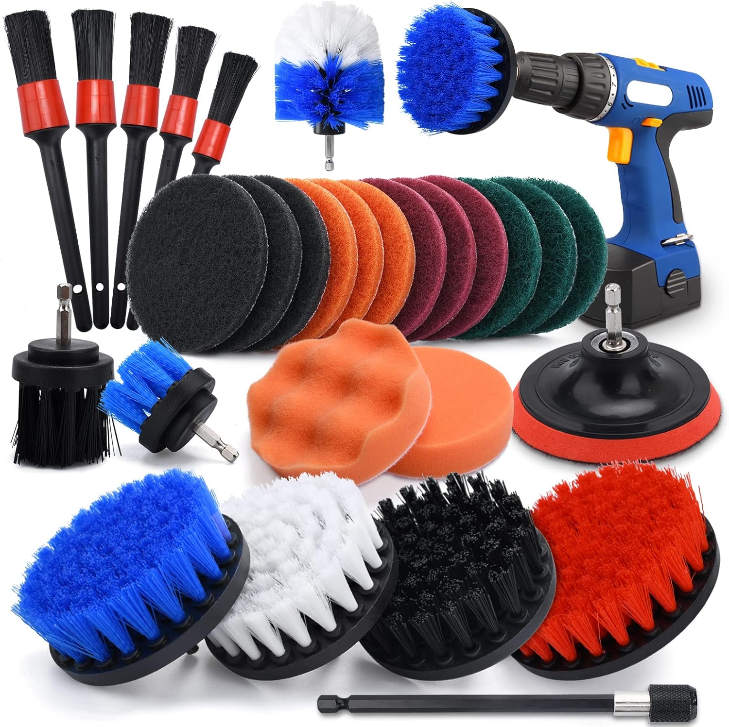 Brosse Perceusebrosse Nettoyage Rotative