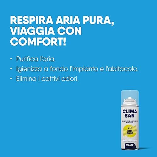 Vue 3 de Camp Climasan Oneshot Desinfectant