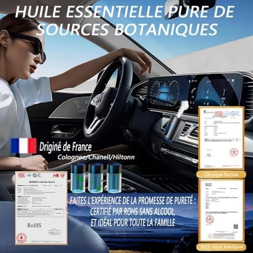 Vue 3 de Electrique Diffuseur Voiture Avec