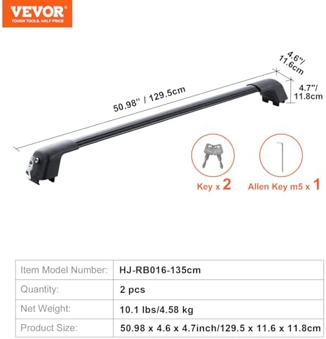 Vue 7 de Vevor Barre Transversale De