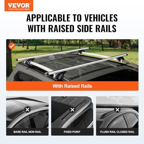 Vue 2 de Vevor Barres Transversales De
