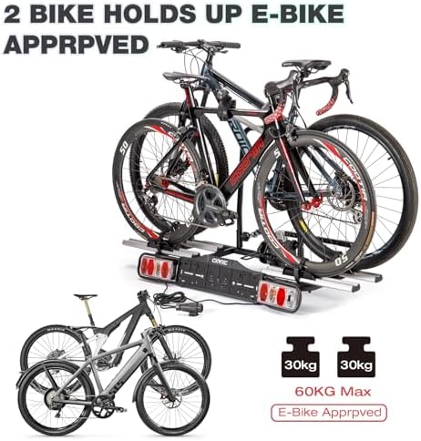Vue 2 de Cxwxc Porte Velo Electrique