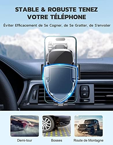Vue 5 de Cirycase Support Telephone Voiture