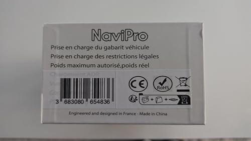 Vue 3 de Gps Camping Car Pouces