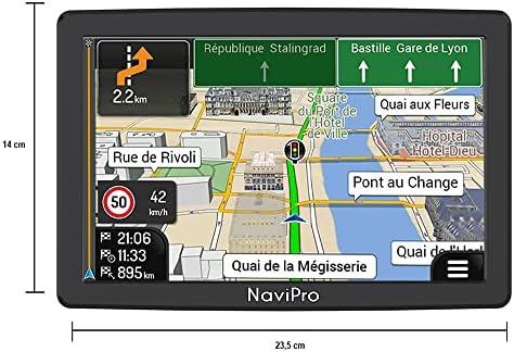 Vue 6 de Gps Camping Car Pouces