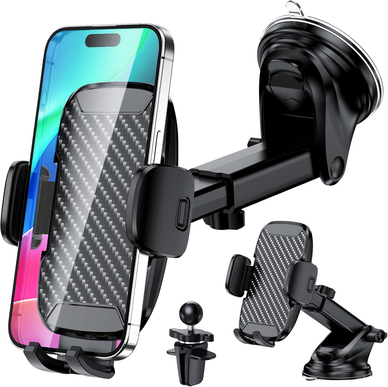 Support Telephone Voiture Ventouse