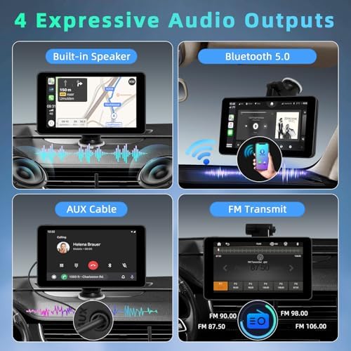 Vue 5 de Pouces Ecran Carplay Voiture