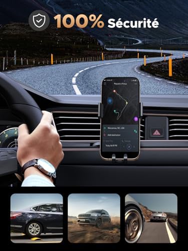 Vue 6 de Ugreen Support Telephone Voiture