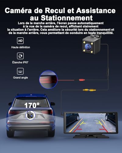 Vue 7 de Avylet Apple Carplay Voiture