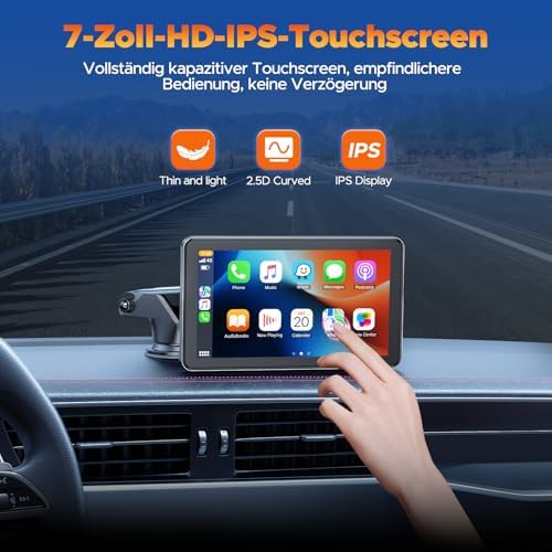 Vue 5 de Volam Ecran Carplay Voiture