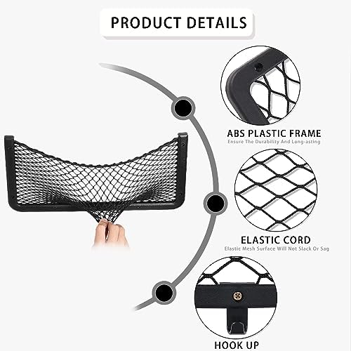 Vue 2 de Omtofo Pieces Filet Rangement