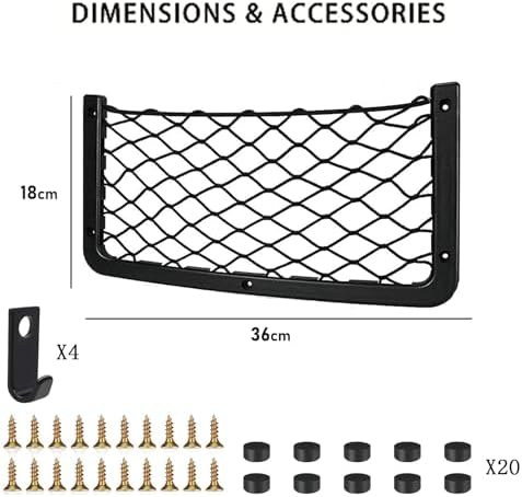 Vue 3 de Omtofo Pieces Filet Rangement